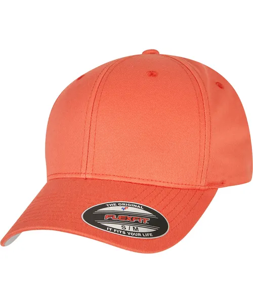 Flexfit by Yupoong Flexfit fitted baseball cap in orange, style 6277