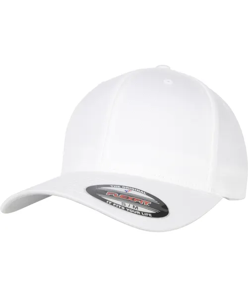 Flexfit by Yupoong Flexfit organic cotton cap in white, style 6277OC