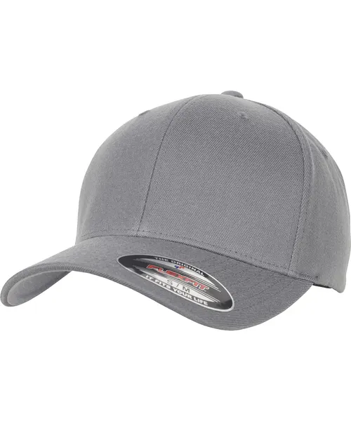 Flexfit by Yupoong Flexfit wool-blend in grey, style 6477