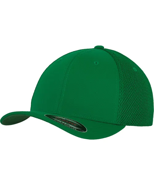 Flexfit by Yupoong Flexfit tactel mesh in green, style 6533
