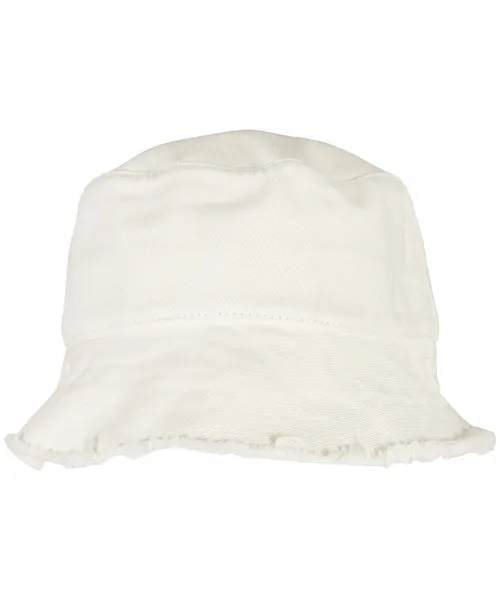 Flexfit by Yupoong Open edge bucket hat in cream, style YP165