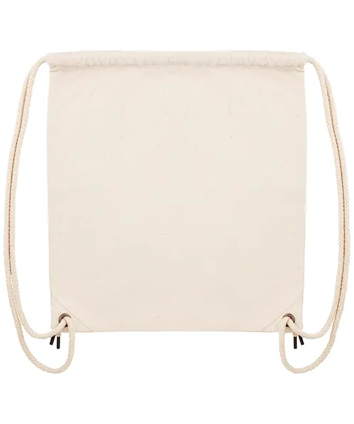 Stanley/Stella Woven gym bag in beige & natural, style STAU763