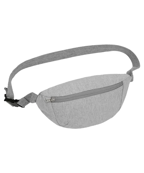 Stanley/Stella Hip bag with canvas fabric in grey, style STAU891