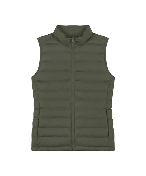 Stanley/Stella Stella Climber versatile sleeveless jacket in khaki & olive, style STJW838