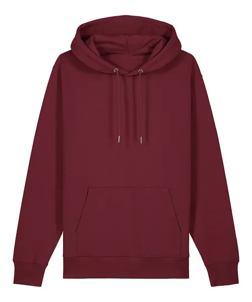 Stanley/Stella Unisex Cruiser 2.0 iconic hoodie sweatshirt in burgundy, style STSU177