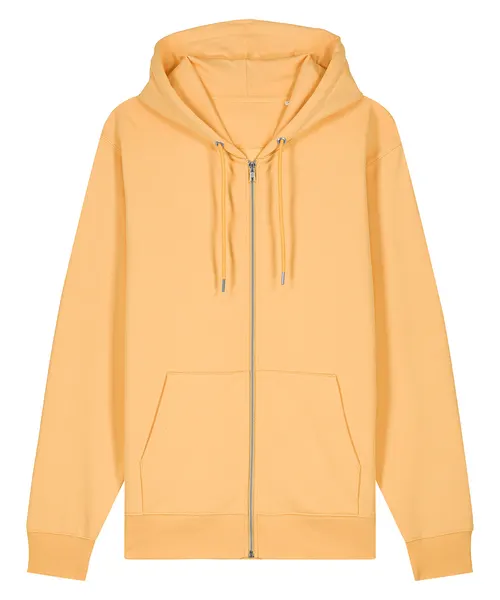 Stanley/Stella Unisex Cultivator 2.0 iconic zip-thru hoodie sweatshirt in orange, style STSU179