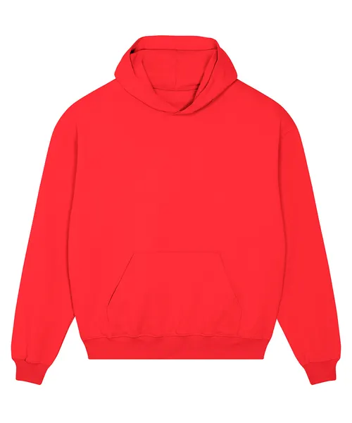 Stanley/Stella Unisex Cooper dry hoodie sweatshirt in red, style STSU797