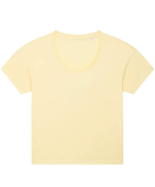 Stanley/Stella Women's Stella Chiller scoop neck relaxed fit t-shirt in yellow, style STTW036