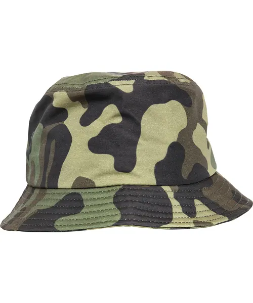 Flexfit by Yupoong Camo bucket hat, style 5003CB