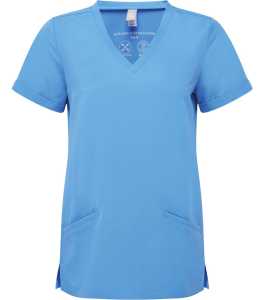 Onna by Premier Invincible stretch tunic in ceil blue